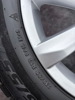 Originál Alu kola VW Passat B8 215/55/17 TOP STAV - 3