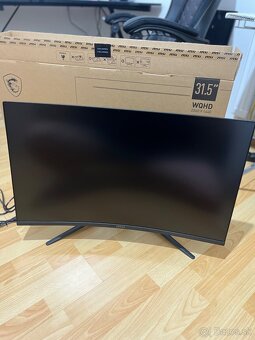 Herný 2K monitor MSI 32” zakrivený - 3