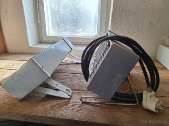 Retro elektricky ohrievac - 1 kus - 3