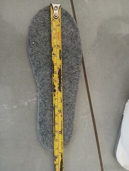 Detské lyziarky biele (17cm) - 3