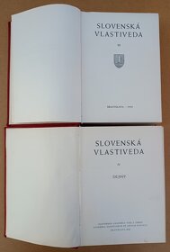 ZBIERKY SLOVENSKÁ VLASTIVEDA III. + IV. - 10€/KS - 15€ SPOLU - 3