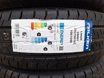 Nove letne pneu 205/70 R15C 106/104R Falken Linam VAN01A - 3