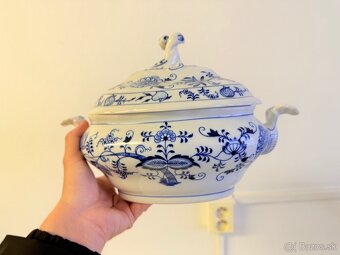 Original cibulak dubi zwiebelmuster - terina na polievku - 3