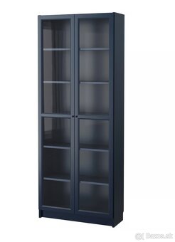 IKEA vitrína so sklenenými dverami 80 x 30 x 202 - 3
