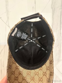 Hnedá šiltovka nová Gucci Khaki Gucci cap new - 3