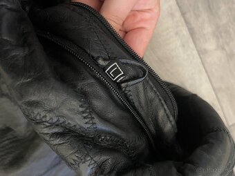 Kožená vintage pánska bunda - 3