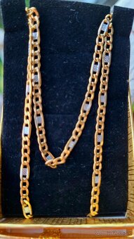 Zlata retiazka platinckova mix zlata 585 - 3