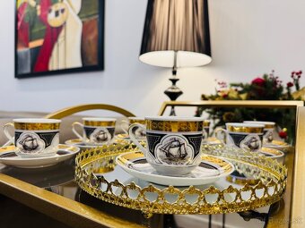 Retro vitrínová súprava 8 ks šálok - 3