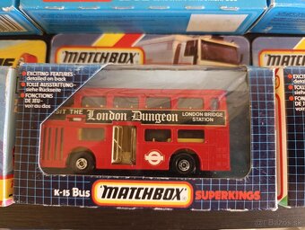 Matchbox SuperKings K-15 London Bus - 11ks RARITA. - 3