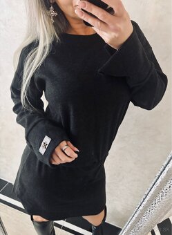 Damske pohodlne šatičky Ema black - 3