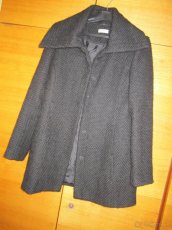 Dámsky čierny kabát--Orsay--42 - 3