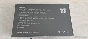 Radxa X2L (Intel Celeron J4125) – 4GB RAM + chladič + BIOS - 3