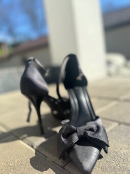 Elegantné lodičky s mašľou - 3