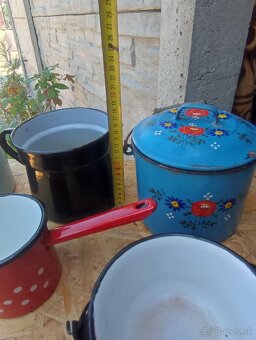 Rôzne smaltovane predmety spolu 15€ - 3