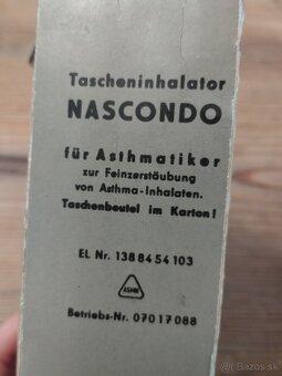 Retro Inhalátor pre astmatikov - 3