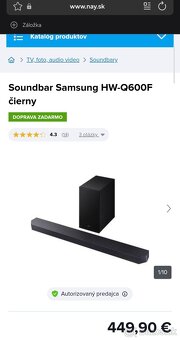 Samsung Soundbar Q600F - 3