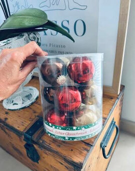 Vianočné sklenené gule - 3