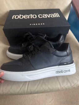 Panske celokozene tenisky Roberto Cavalli 42 - 3