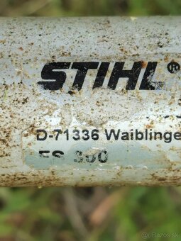 Stihl krovinorez fs 300 - 3
