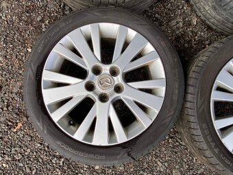 123. sada letní alu kola 215/50 r17 5x114,3 MAZDA - 3