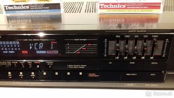 250W Zosilnovac+Equalizer+Tuner=Receiver TECHNICS JAPAN AR02 - 3