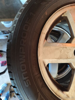 Nokian Tyres Snowproof 1 195/65 R15 91T - použité jednu zimu - 3