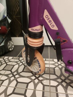 Detská kolobežka OXELO MID 5 fialová - 3