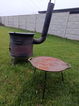 Kotlina na gulas, 25l kotlik, prikryvka, naberacka a varecha - 3