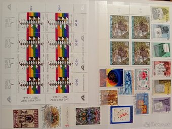 Známky Rakúsko v albume - 3