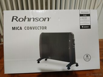 Elektricky ohrievač/convector - Rohnson 1000-2000W - 3
