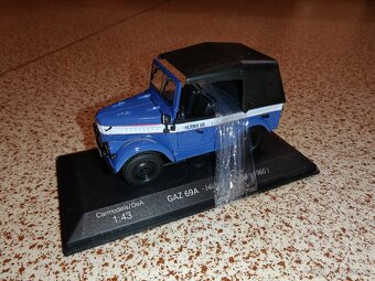 Predám model GAZ 69A Hlídka VB 1:43 - 3