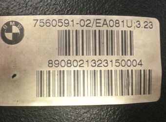 BMW 5 E60 Zadný diferenciál 3,23 - 3