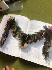 Aranžování sušených rostlin,Vianočná kniha,Sušené kvetiny - 3