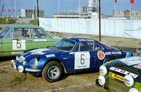Historie rallye ČSSR - Alpine Renault A110 - 3