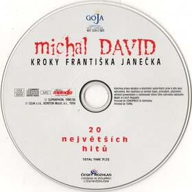 Prodám CD Michal David,M.Holanová a Jana Kratochvílová: - 3