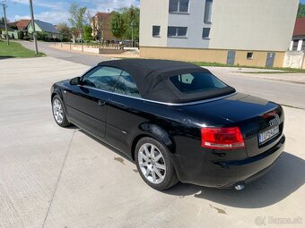 Predám Audi A4 B7 Cabrio, 2.0 TDI - S line, 103kW, 2007 - 3