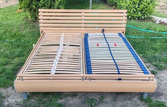Manželská polohovateľná posteľ 90x200x2 - 3
