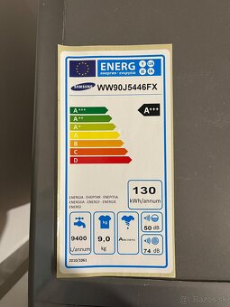 Práčka Samsung A+++ 9kg - 3
