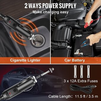 Elektrický nůžkový zvedák hever 3t - 3