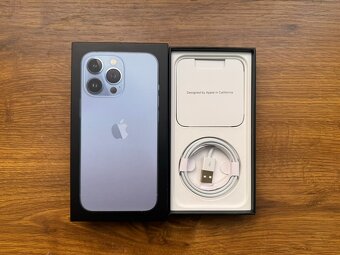 iPhone 13 Pro 128GB Sierra Blue BEZ ZNAMOK POUŽIVANIA - 3