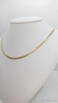 Zlata kvalitná retiazka - plná - 3