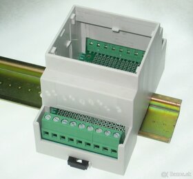 Prototypová súprava D3MG 3-mod kryt pre DIN prípojnicu - 3