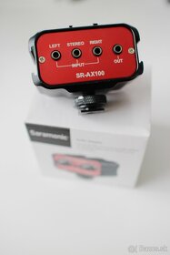 Saramonic SR-AX100 dvojkanálový audio mixer - 3
