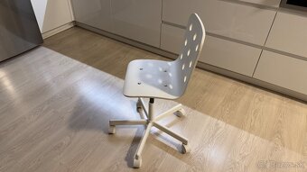 IKEA Jules otočná stolička biela - 3