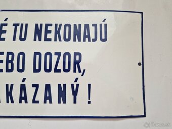 Tabula "OSOBÁM....VSTUP ZAKÁZANÝ" - 3
