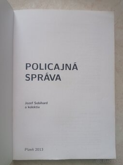 Policajná správa, príklady zo správneho práva procesného - 3