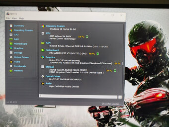 PC AMD X4 860K, 8GB RAM, Radeon RX460 2GB, 240GB SSD, W10 - 3