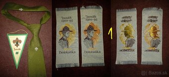 SKAUT - kravata - vlajočka - záložky - žetóny - pracky - 3