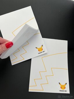Pokemon Pikachu notes 2 kusy - 3