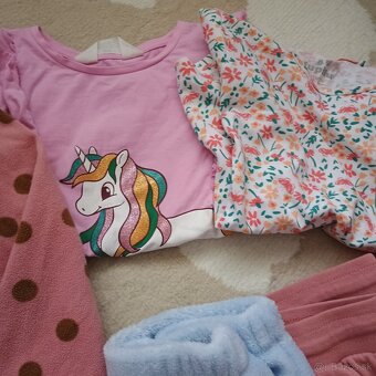 Mikina flísová Tchibo 116, HM šaty, tepláková súprava, teáky - 3